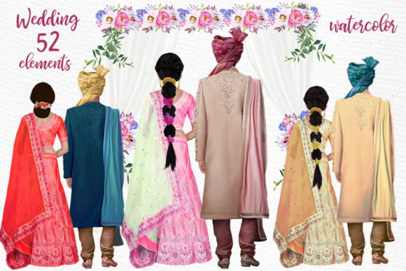 Hindu Wedding Clipart Indian Couples Review