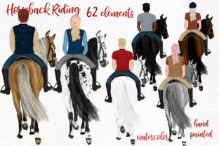 Horseback Riding Illustrations for Local Brands