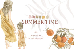 Summer Time Illustrations for Design Projects