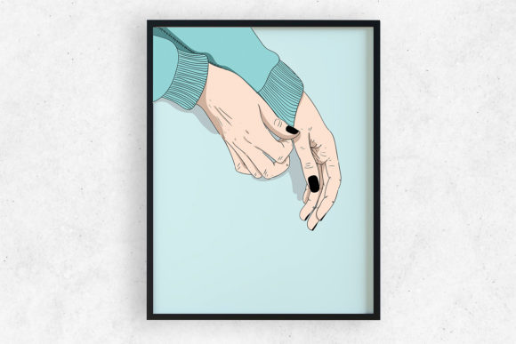 Wall Art Fashion Shirt Illustrations Review