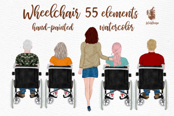Wheelchair Clipart Disability Illustrations Review